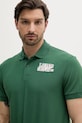 Поло Lacoste зелёный DH8958