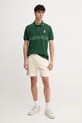 Бавовняне поло Lacoste PH0037 зелений SS25