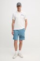 Lacoste polo bawełniane PH0285 biały SS25
