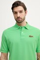 Хлопковое поло Lacoste зелёный PH2751