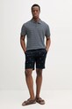 Liu Jo polo bawełniane QA5155.J4932 granatowy SS25