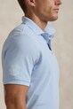 Хлопковое поло Polo Ralph Lauren голубой 710970482