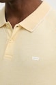 Πόλο Levi's SHORELINE TECH POLO 001EK κίτρινο
