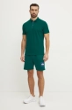 The North Face polo bawełniane Premium Slim NF0A8C1N6GI1 zielony SS25