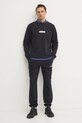 Bavlněné polo tričko The North Face Premium Slim NF0A8C1NHDC1 modrá SS25
