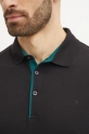 The North Face polo de bumbac Premium Slim NF0A8C1NJK31 negru