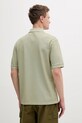 Bavlnené polo tričko HUGO 50535286 zelená SS25