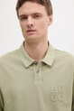 Odzież HUGO polo bawełniane 50535286 zielony
