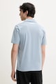 Одежда Хлопковое поло HUGO 50542961 голубой