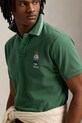 Bavlnené polo tričko Polo Ralph Lauren zelená 710963817