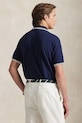 Хлопковое поло Polo Ralph Lauren 710964976 тёмно-синий SS25