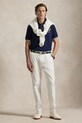 Bavlněné polo tričko Polo Ralph Lauren námořnická modř 710964976