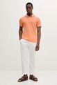 Lindbergh polo de bumbac 30.404010.BRIGHT.PEACH portocaliu SS25