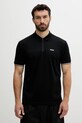 BOSS Green polo de bumbac relaxed negru 50538177