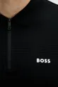 BOSS Green polo de bumbac negru 50538177