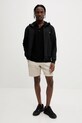 BOSS Green polo de bumbac 50545707 negru SS25