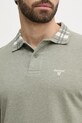 Barbour polo bawełniane Trematon Tailored Fit Polo Shirt MML1452 zielony