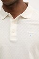 Бавовняне поло Barbour Sutton Tailored Fit Polo Shirt MML1459 бежевий