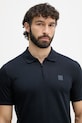 BOSS Orange polo męskie z bawełną granatowy 50537507