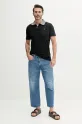 Guess polo NOLAN M5GP66.J1314 czarny SS25