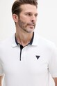 Îmbrăcăminte Guess tricou polo M5GP44.K7O64 alb