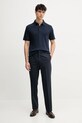 BOSS tricou polo 50536667 bleumarin SS25