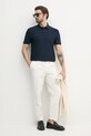 BOSS polo in cotone 50537132 blu navy SS25