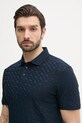 BOSS polo in cotone blu navy 50537132
