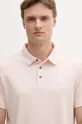 Odzież Calvin Klein polo bawełniane LV04LB276G beżowy