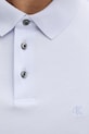 Calvin Klein polo męskie bawełniane LV04LB276G fioletowy