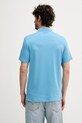 Calvin Klein polo de bumbac LV04LB276G albastru SS25