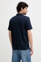 Bavlnené polo tričko Calvin Klein LV04LB276G tmavomodrá SS25