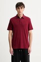 Calvin Klein polo bawełniane bawełna bordowy LV04LB276G