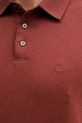 Bavlnené polo tričko Calvin Klein červená LV04LB276G