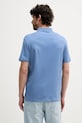 Bavlněné polo tričko Calvin Klein LV04LB276G modrá NC25