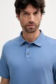 Odzież Calvin Klein polo bawełniane LV04LB276G niebieski