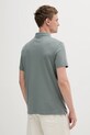 Ρούχα Βαμβακερό μπλουζάκι πόλο Calvin Klein LV04LB276G πράσινο