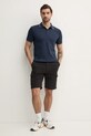 Calvin Klein polo bawełniane K10K114130 granatowy SS25