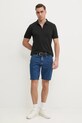 Поло Calvin Klein K10K114128 чорний SS25