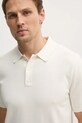 Calvin Klein polo bawełniane beżowy K10K114476