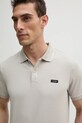 Polo tričko Calvin Klein béžová K10K114141
