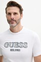 Bavlnené polo tričko Guess biela F5GP00.K9WF1