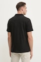 Îmbrăcăminte Calvin Klein Jeans polo de bumbac J30J327240 negru