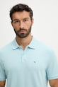 Calvin Klein Jeans polo in cotone blu LV040EM269