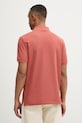 Odzież Calvin Klein Jeans polo męskie bawełniane LV040EM269 pomarańczowy