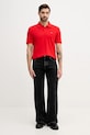 Calvin Klein Jeans polo de bumbac LV040EM269 rosu AW25