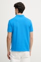 Odzież Calvin Klein Jeans polo męskie bawełniane LV040EM269 niebieski