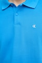 Calvin Klein Jeans polo męskie bawełniane LV040EM269 niebieski