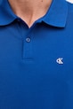 Calvin Klein Jeans polo bawełniane LV040EM269 niebieski