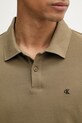 Calvin Klein Jeans polo męskie bawełniane LV040EM269 zielony